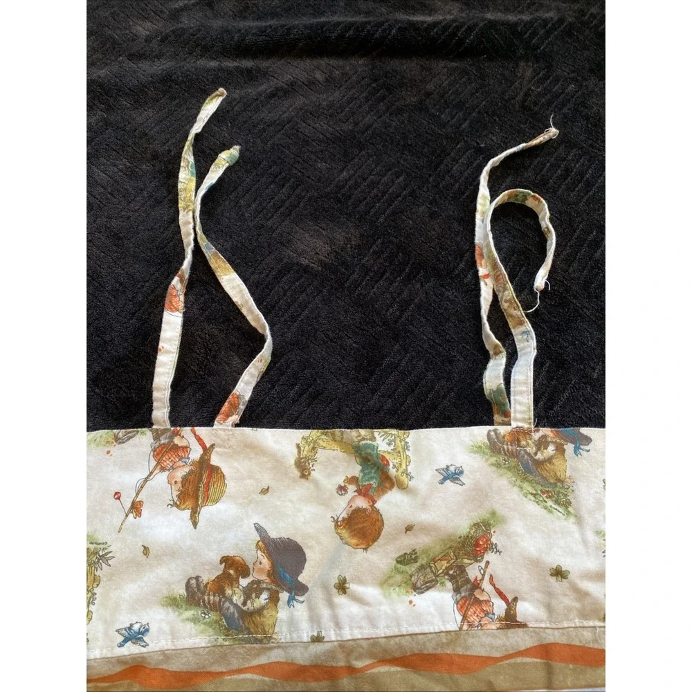 Vintage Style Pillowcase Apple Picking Child Giordano Standard‎ Size